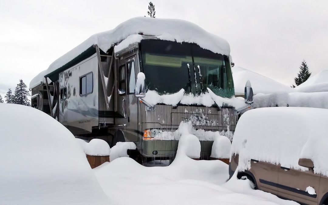 DIY: How to Skirt Your RV in the Winter